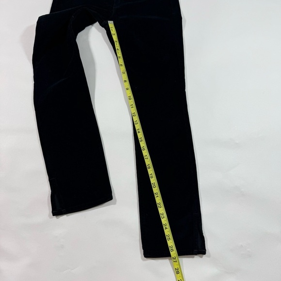 New 3x1 Three By One Higher Ground Velvet Pants Mini Split Leg - Picture 8 of 10
